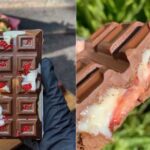 Barra de Chocolate Fitness Gelada: Frutas + Mousse que dá Saciedade à Noite Toda!