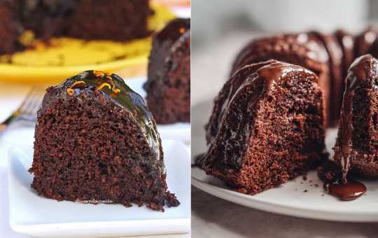 Bolo de Cacau, Laranja e Aveia que Vicia em 1 Mordida