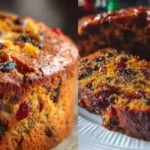 Bolo de Frutas Natalino com Açúcar Mascavo e Nozes