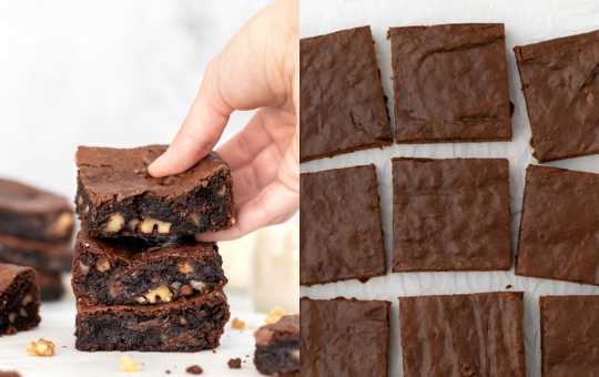 Juntei 4 Ingredientes e Fiz Brownie Fitness que Derrete na Boca