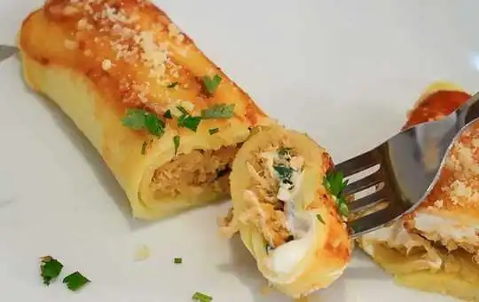 Fiz Essa Panqueca Salgada Fitness em 5 Min e Você Vai Amar!